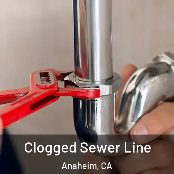  Clogged Sewer Line Anaheim, CA