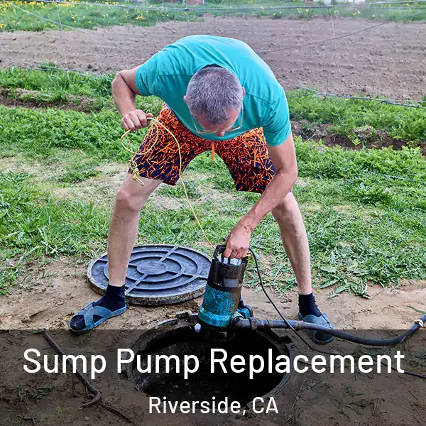  Sump Pump Replacement Riverside, CA