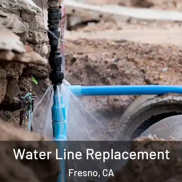  Water Line Replacement Fresno, CA
