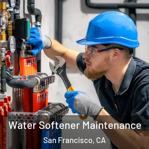  Water Softener Maintenance San Francisco, CA