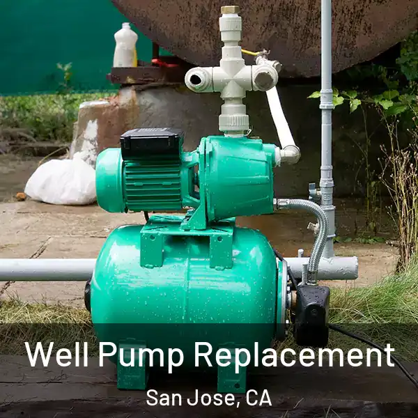  Well Pump Replacement San Jose, CA
